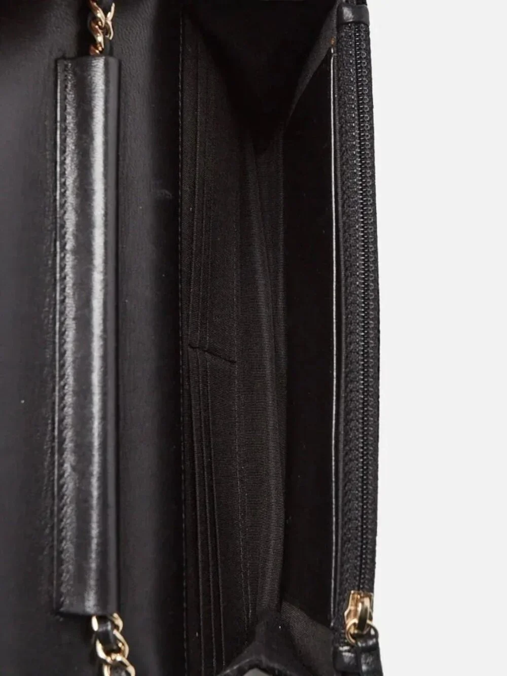 Chanel Black Quilted Velvet Boy WOC Clutch Bag